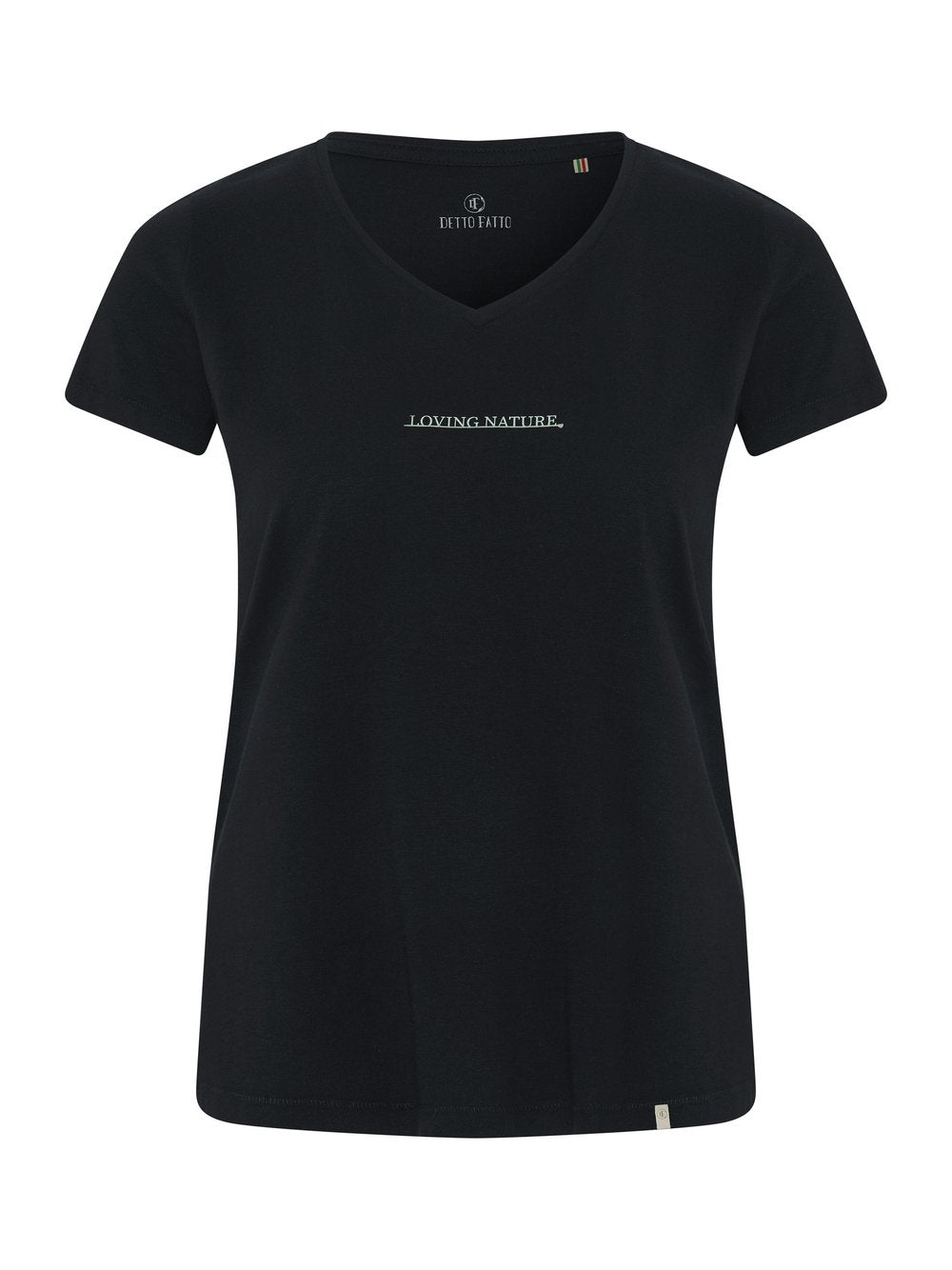 Detto Fatto T-Shirt Damen Baumwolle bedruckt