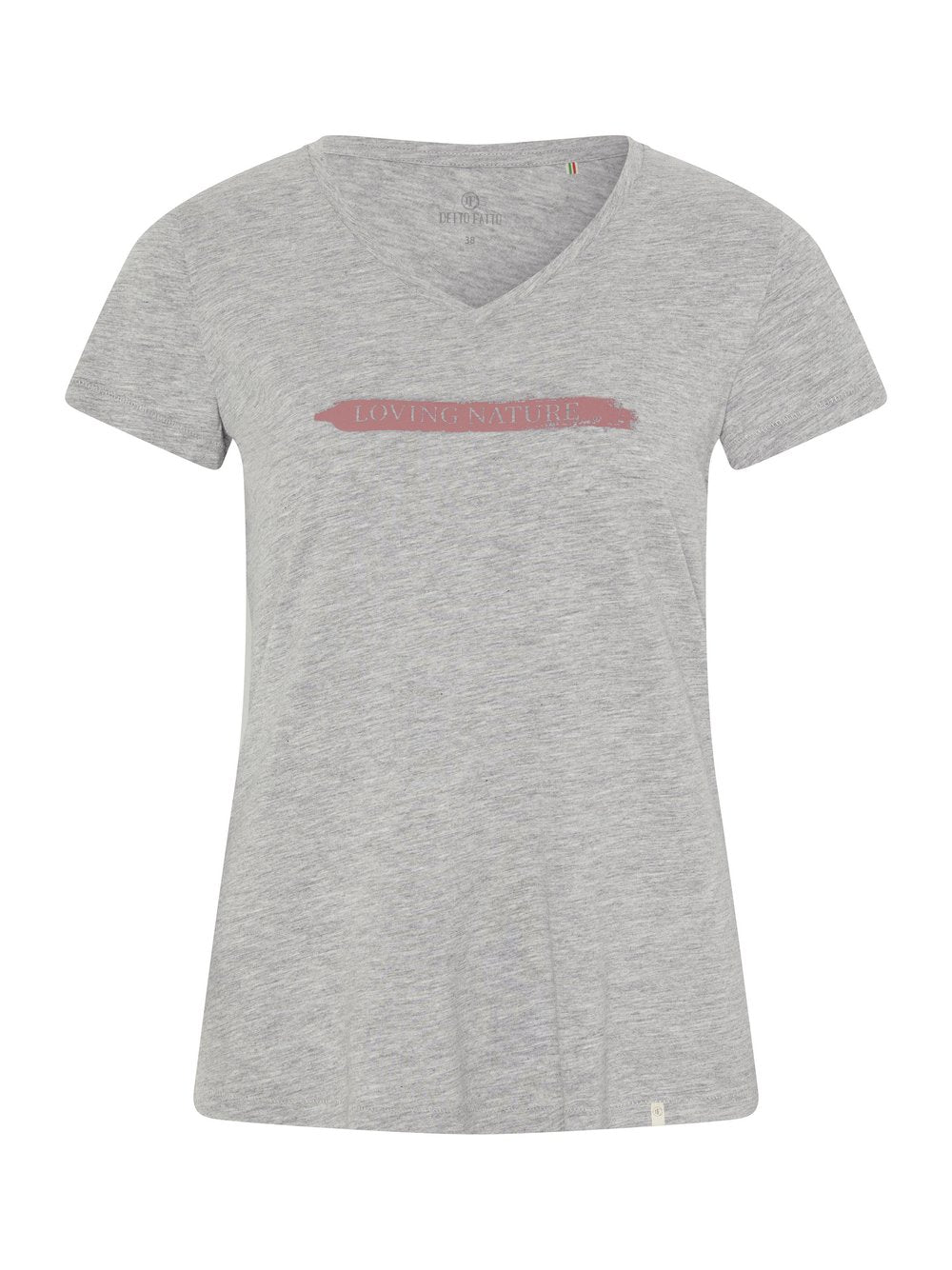 Detto Fatto T-Shirt Damen Baumwolle bedruckt