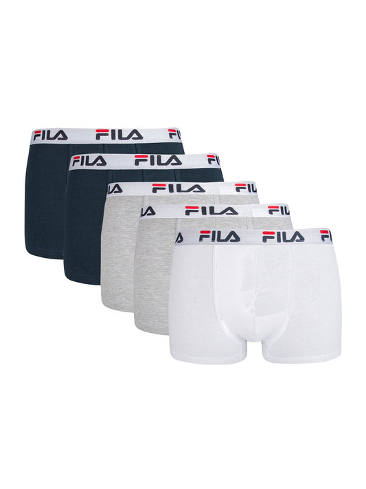 FILA Boxershort 5er Pack Herren Baumwolle