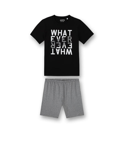 Sanetta Pyjama Jungen Baumwolle bedruckt