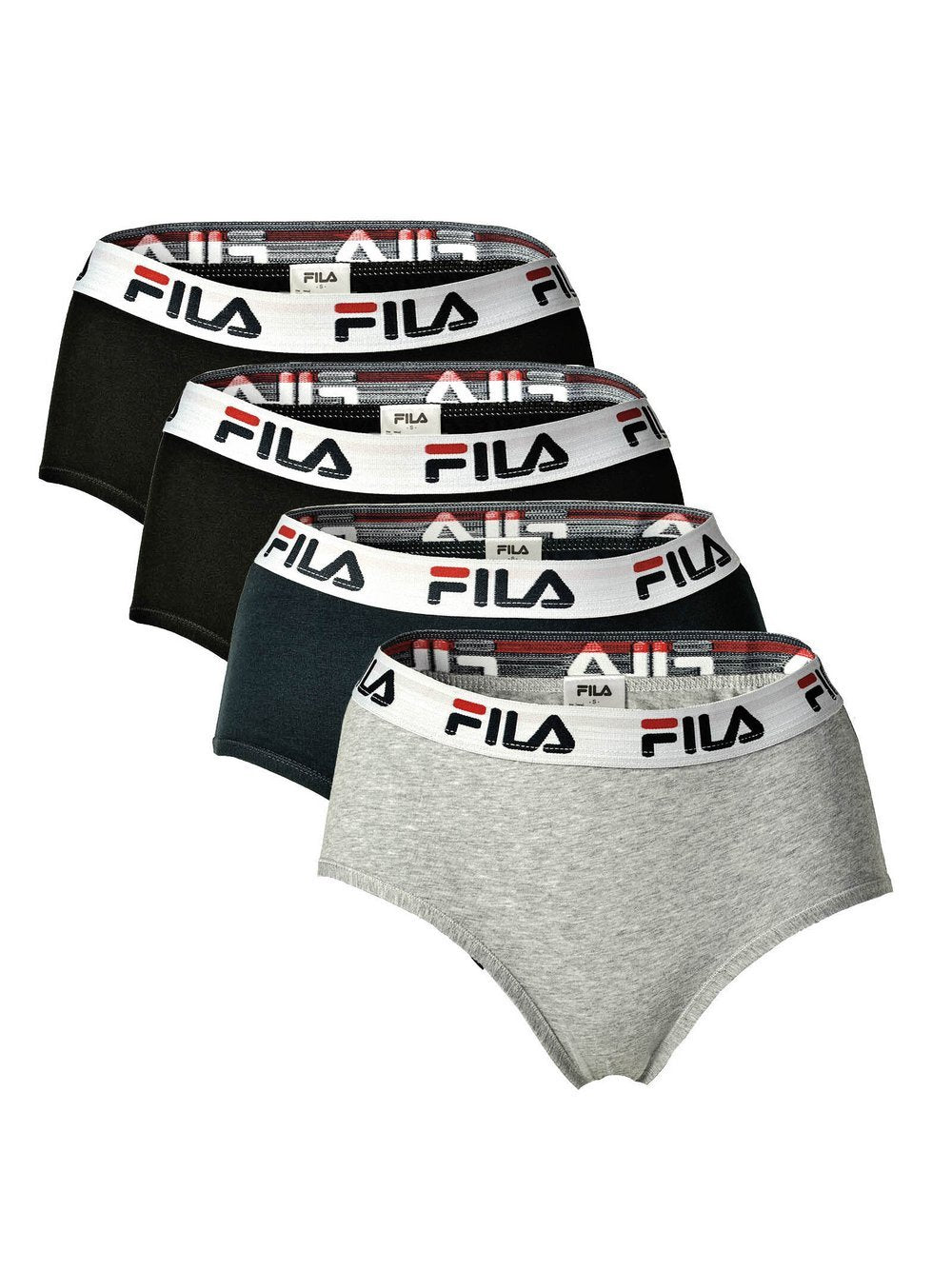FILA Panty 4er Pack Damen Baumwolle