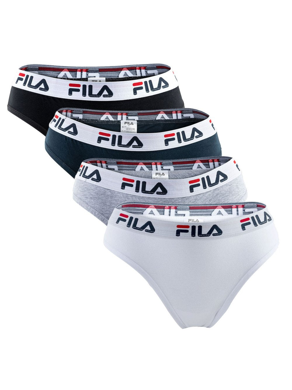 FILA Slip 4er Pack Damen Baumwolle