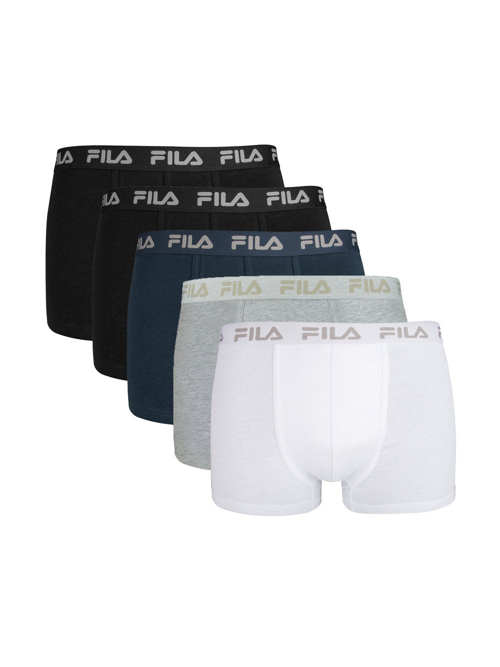 FILA Boxershort 5er Pack Herren Baumwolle