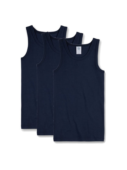 Sanetta Unterhemd 3er Pack Jungen Baumwolle