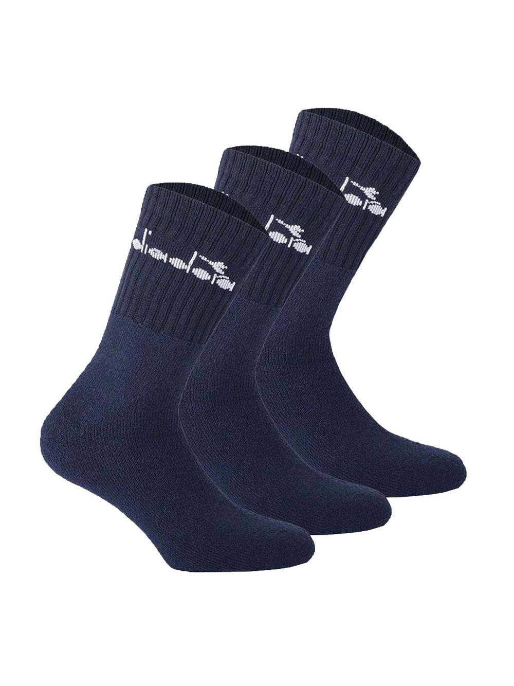 Diadora Socken 3er Pack Damen Baumwolle gemustert