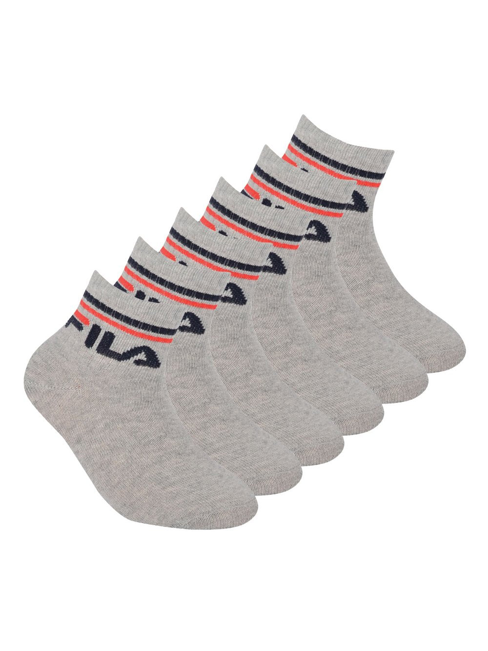 FILA Socken 6er Pack Kinder Baumwolle
