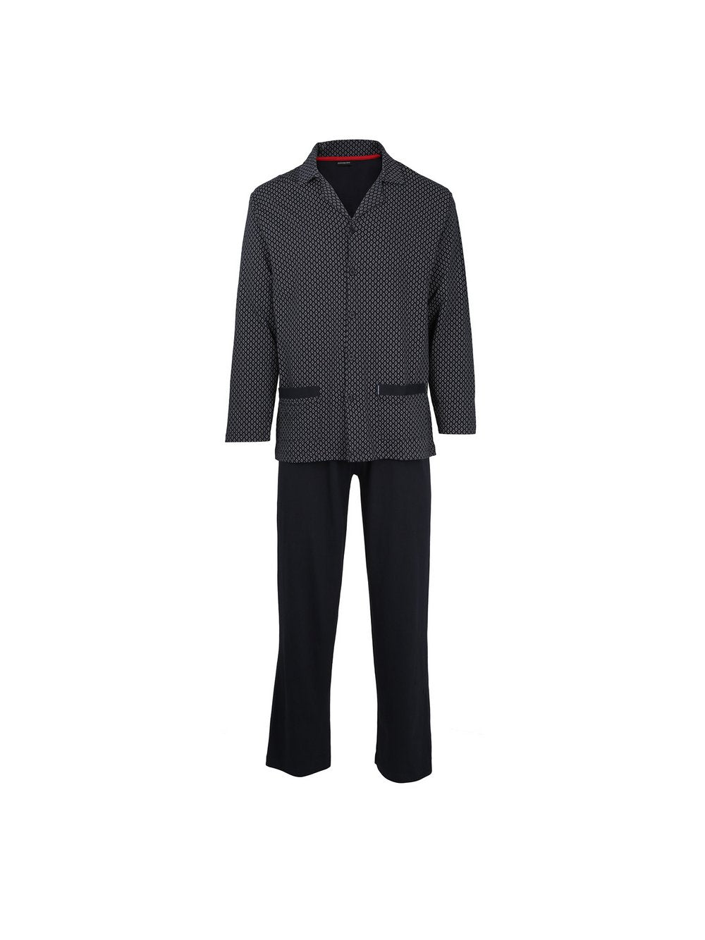 GÖTZBURG Pyjama Herren Baumwolle gemustert