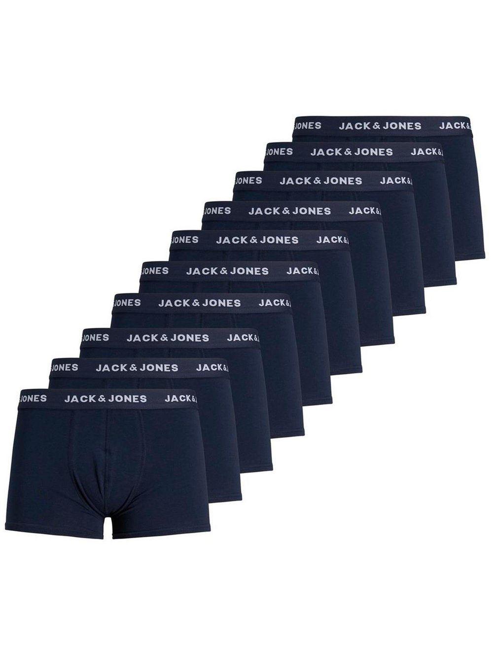Jack & Jones Boxershort 10er Pack Herren Baumwolle gemustert