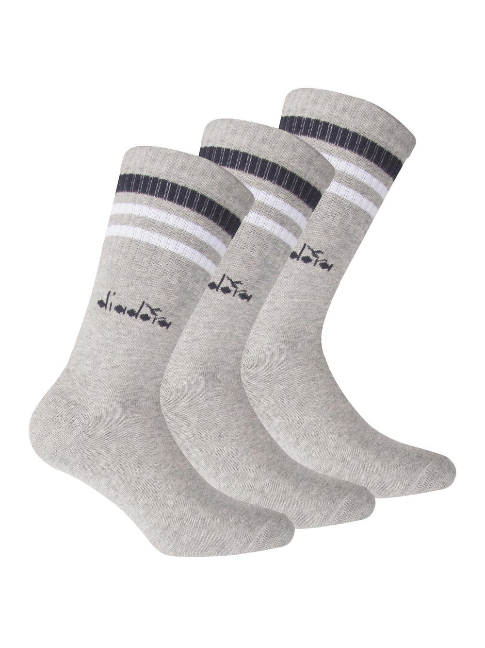 Diadora Socken 3er Pack Damen Baumwolle gemustert