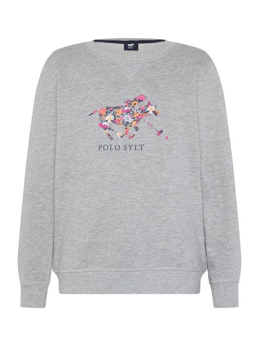 Polo Sylt Sweatshirt Mädchen Baumwolle bedruckt