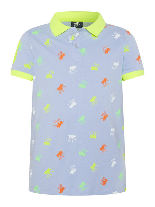 Polo Sylt Poloshirt Jungen Baumwolle gemustert