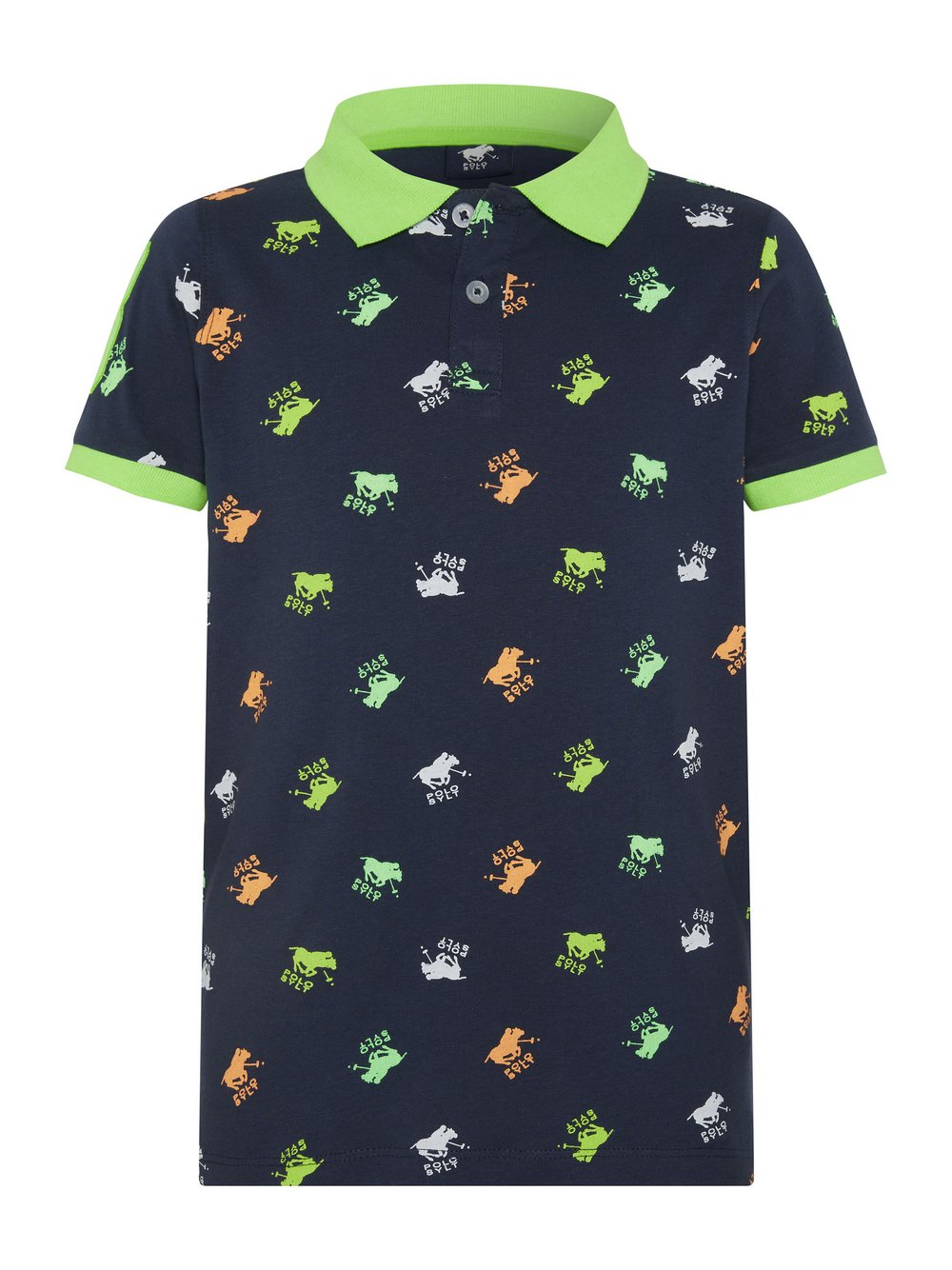 Polo Sylt Poloshirt Jungen Baumwolle gemustert