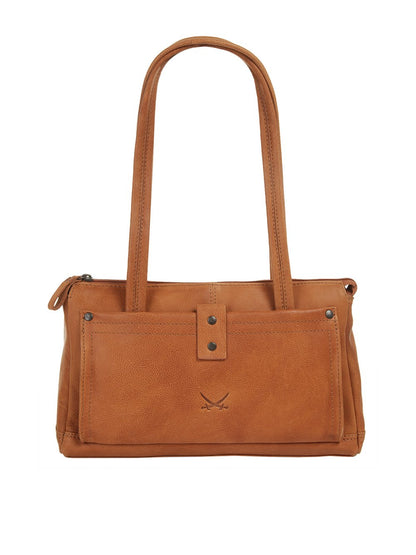 Sansibar Umhängetasche Damen Leder