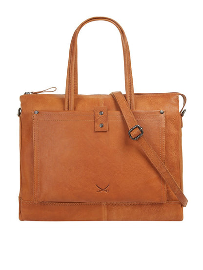 Sansibar Shopper Damen Leder