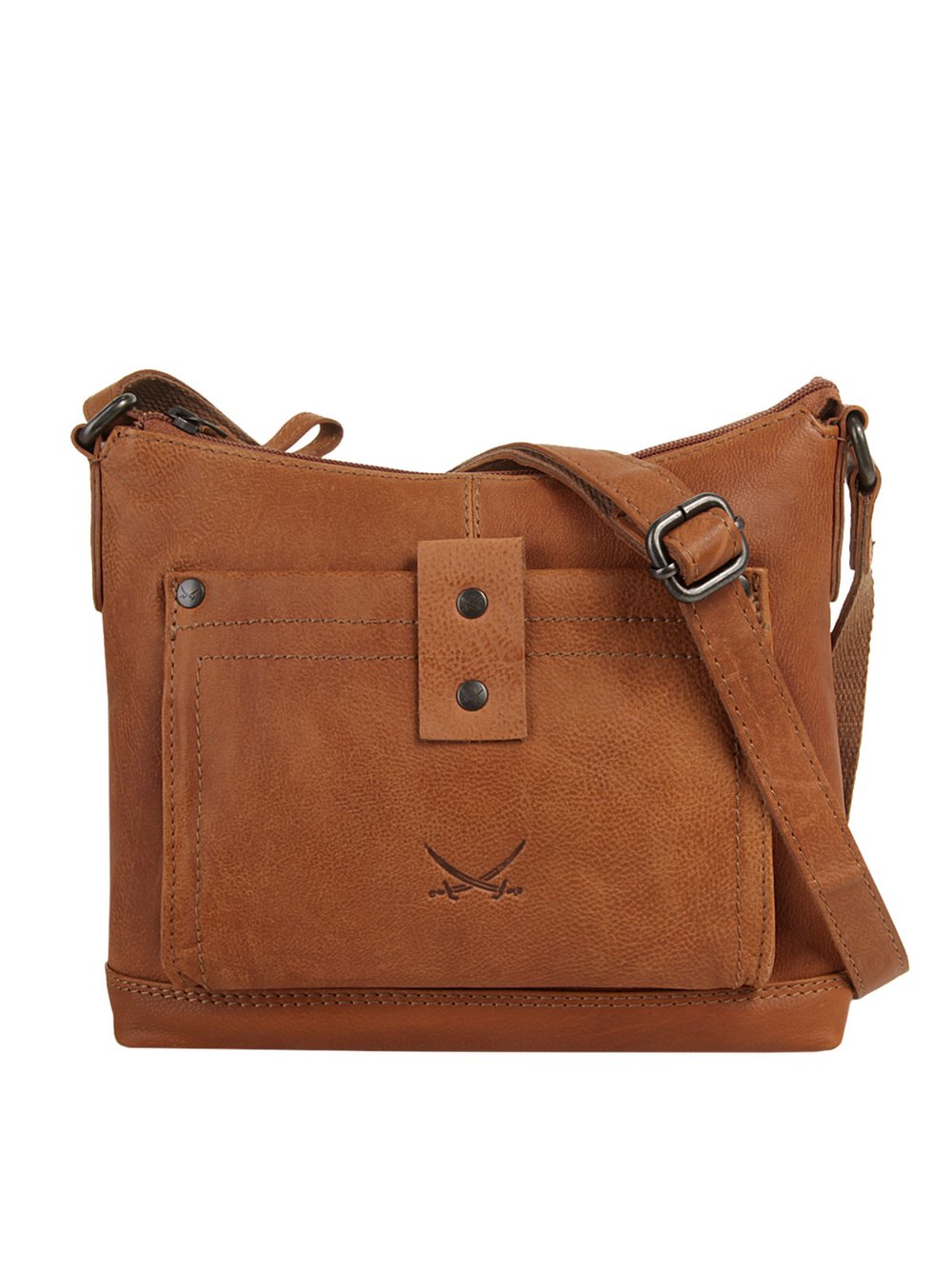 Sansibar Umhängetasche Damen Leder