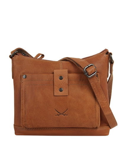 Sansibar Umhängetasche Damen Leder