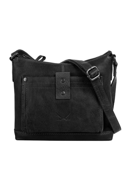 Sansibar Umhängetasche Damen Leder