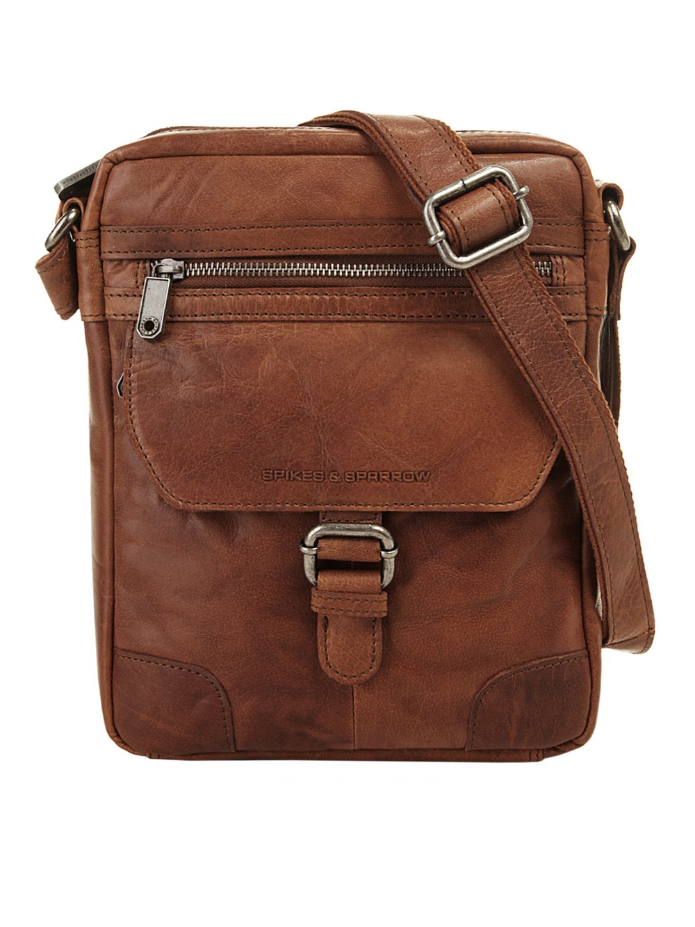 Spikes & Sparrow Umhängetasche Damen Leder