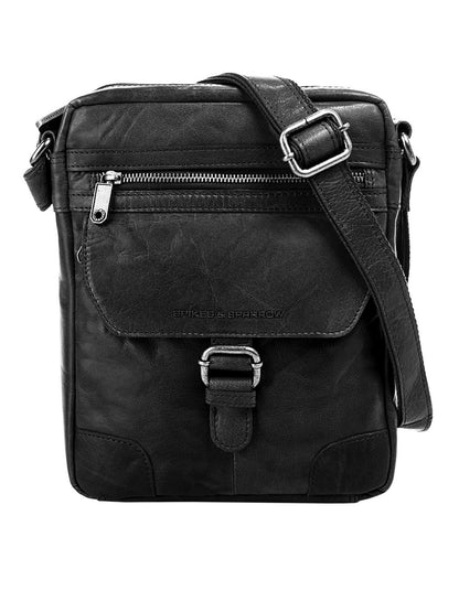 Spikes & Sparrow Umhängetasche Damen Leder