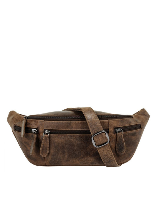 BAGAN Gürteltasche Damen Leder