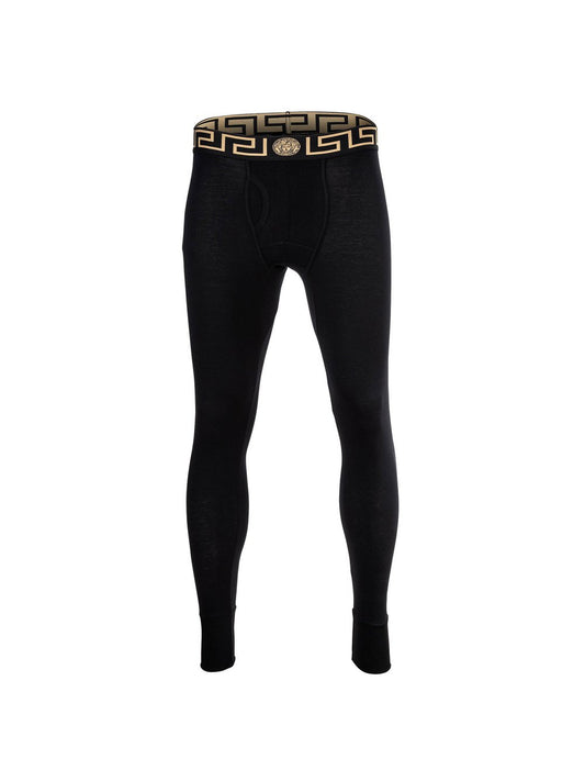 Versace Jeans Lange Unterhose 1er Pack Herren Baumwolle gemustert