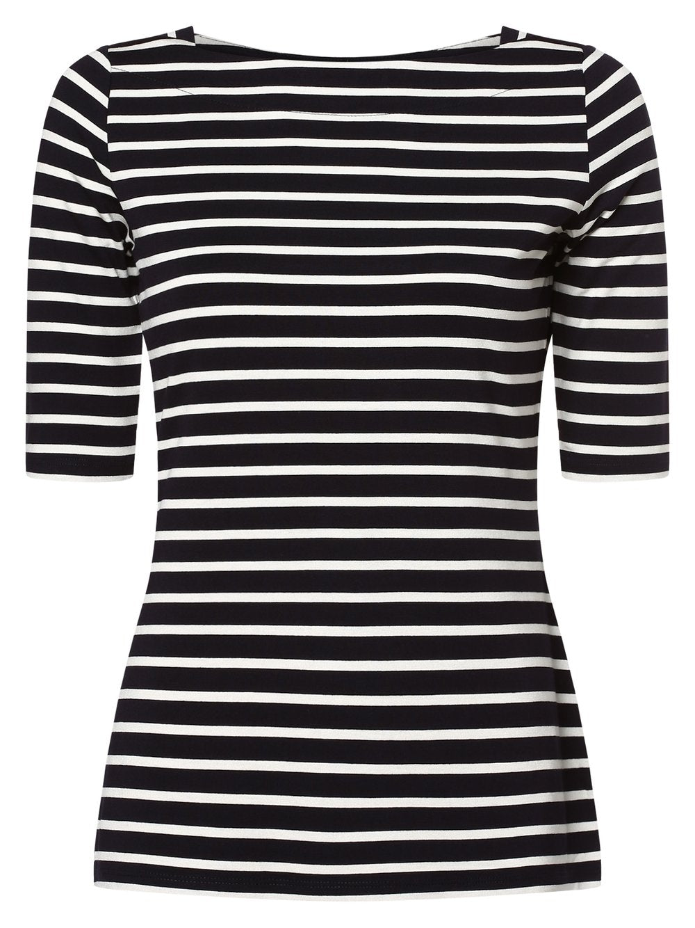 comma Shirt Damen Viskose gestreift