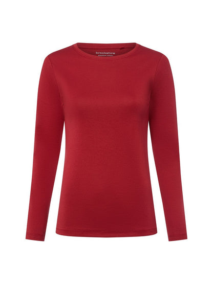 brookshire Langarmshirt Damen Baumwolle