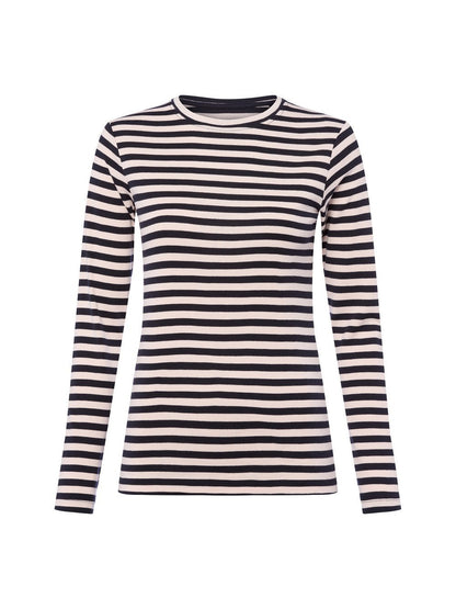 brookshire Langarmshirt Damen Baumwolle gestreift