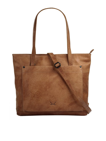 Sansibar Shopper Damen Leder
