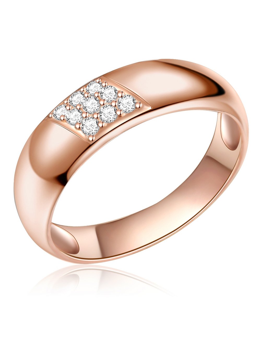Rafaela Donata Ring Damen Sterlingsilber roségold