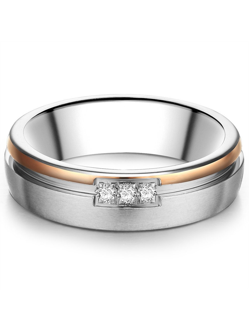 Trilani Ring Damen Edelstahl