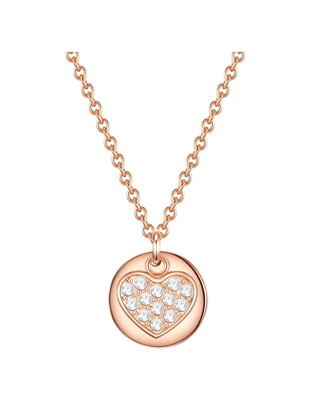 Eastside Halskette Damen Edelstahl roségold