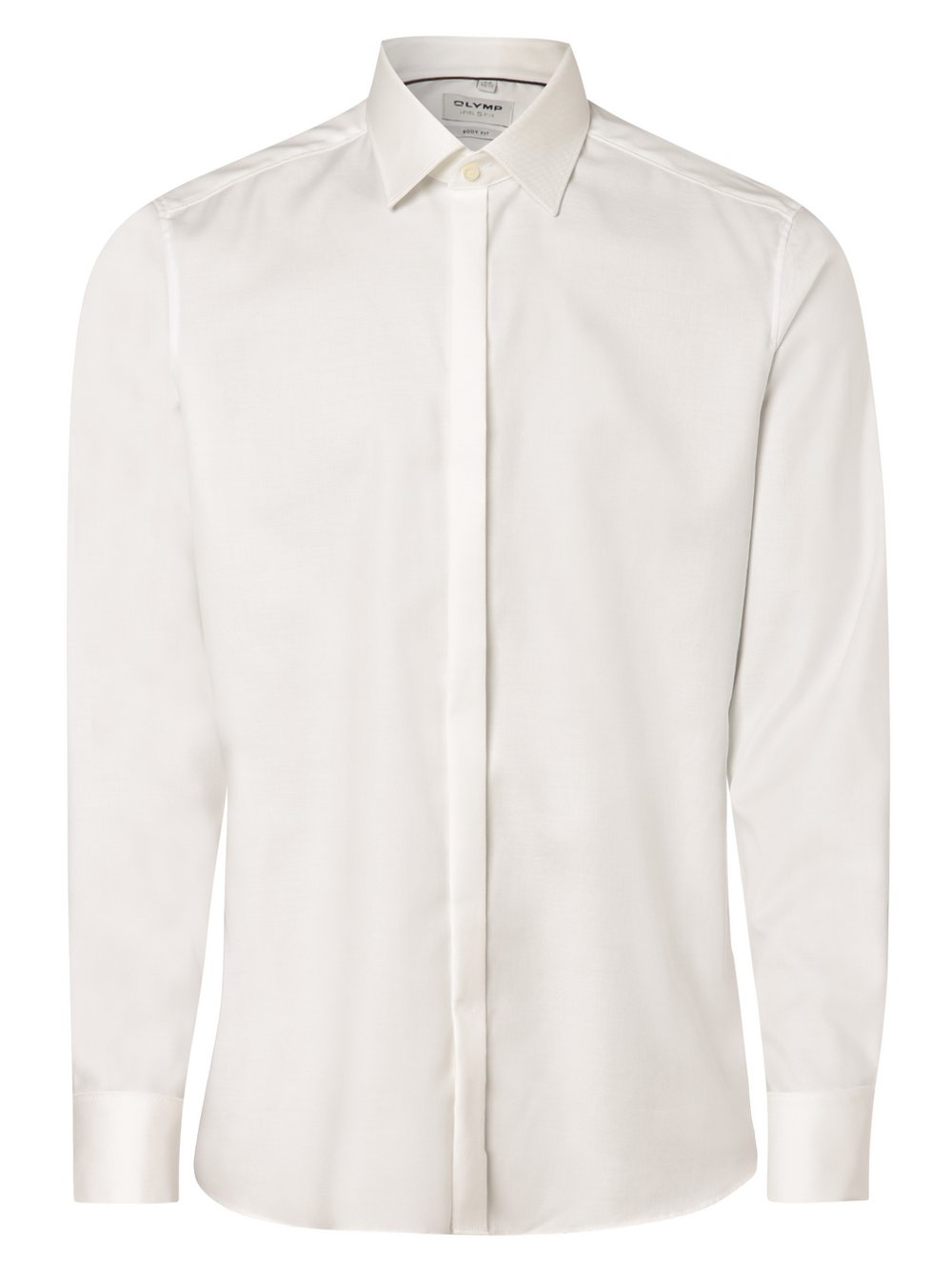 OLYMP Level Five Hemd mit Umschlagmanschetten Herren Slim Fit Baumwolle Kentkragen