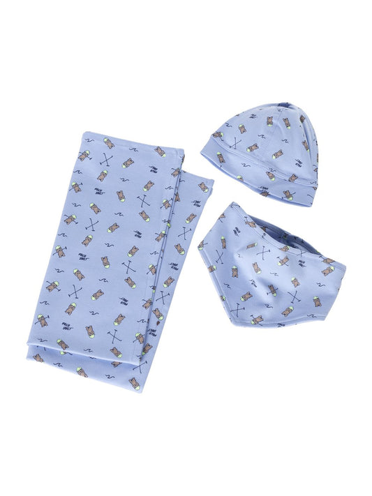 Polo Sylt Accessoire-Set Jungen Baumwolle gemustert