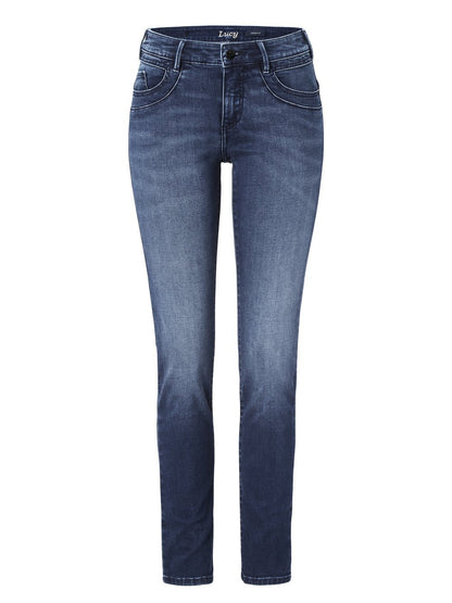 Paddock`s 5-Pocket Jeans Damen Baumwolle