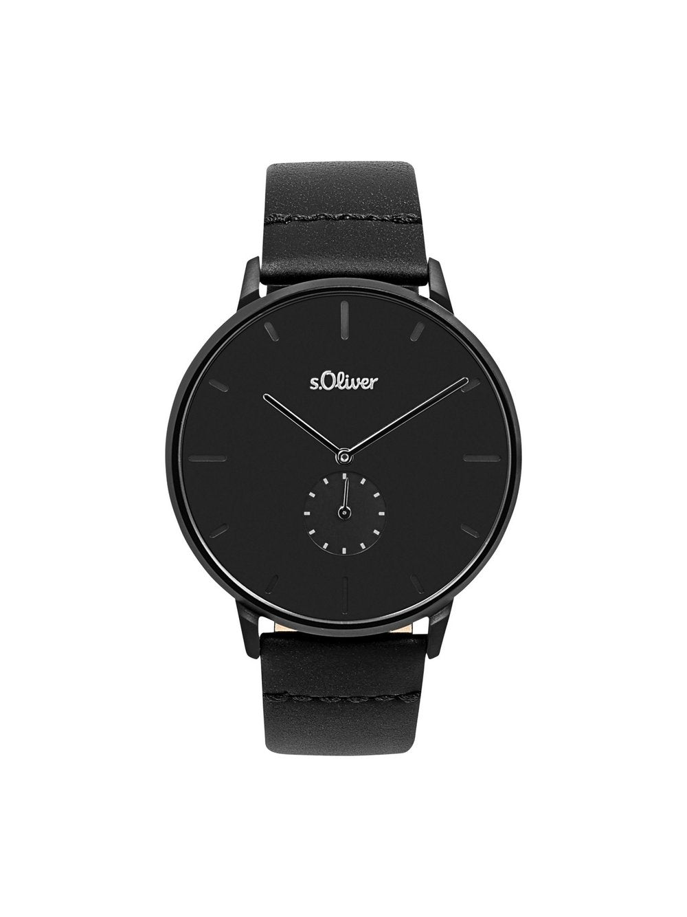 s.Oliver Quarzuhr Damen Leder