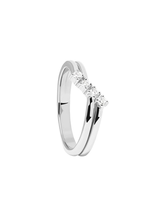 PDPaola Ring Damen Sterlingsilber
