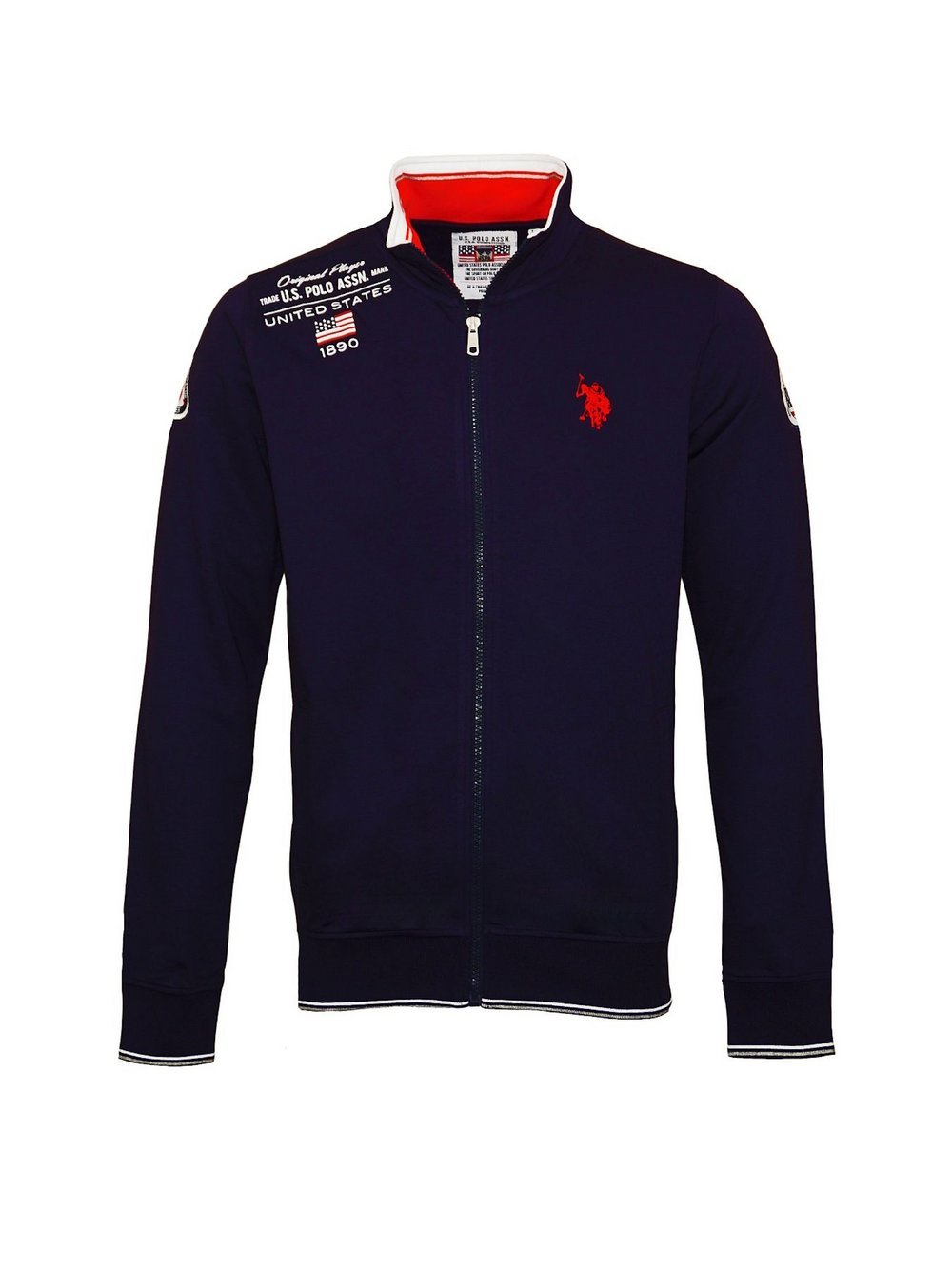 U.S. Polo Assn. Sweatjacke Herren Baumwolle