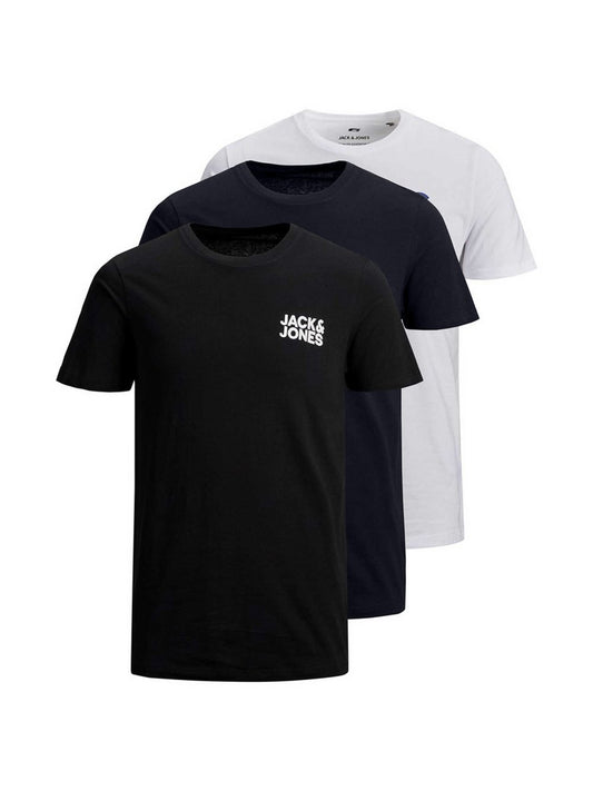 Jack & Jones T-Shirt 3er Pack Herren Baumwolle