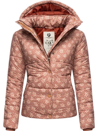 Ragwear Steppjacke Damen gemustert