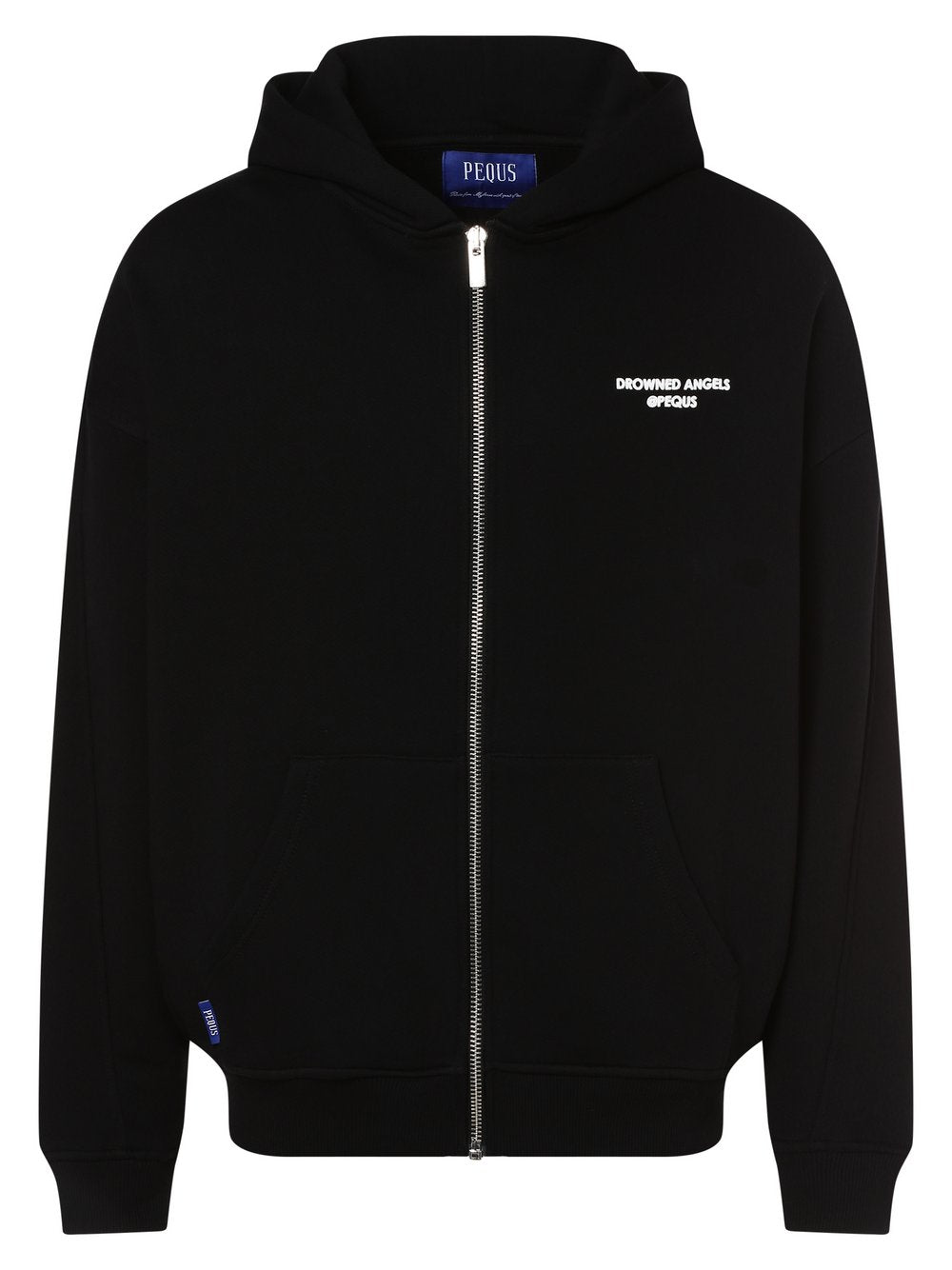 PEQUS Kapuzenjacke Herren Baumwolle bedruckt