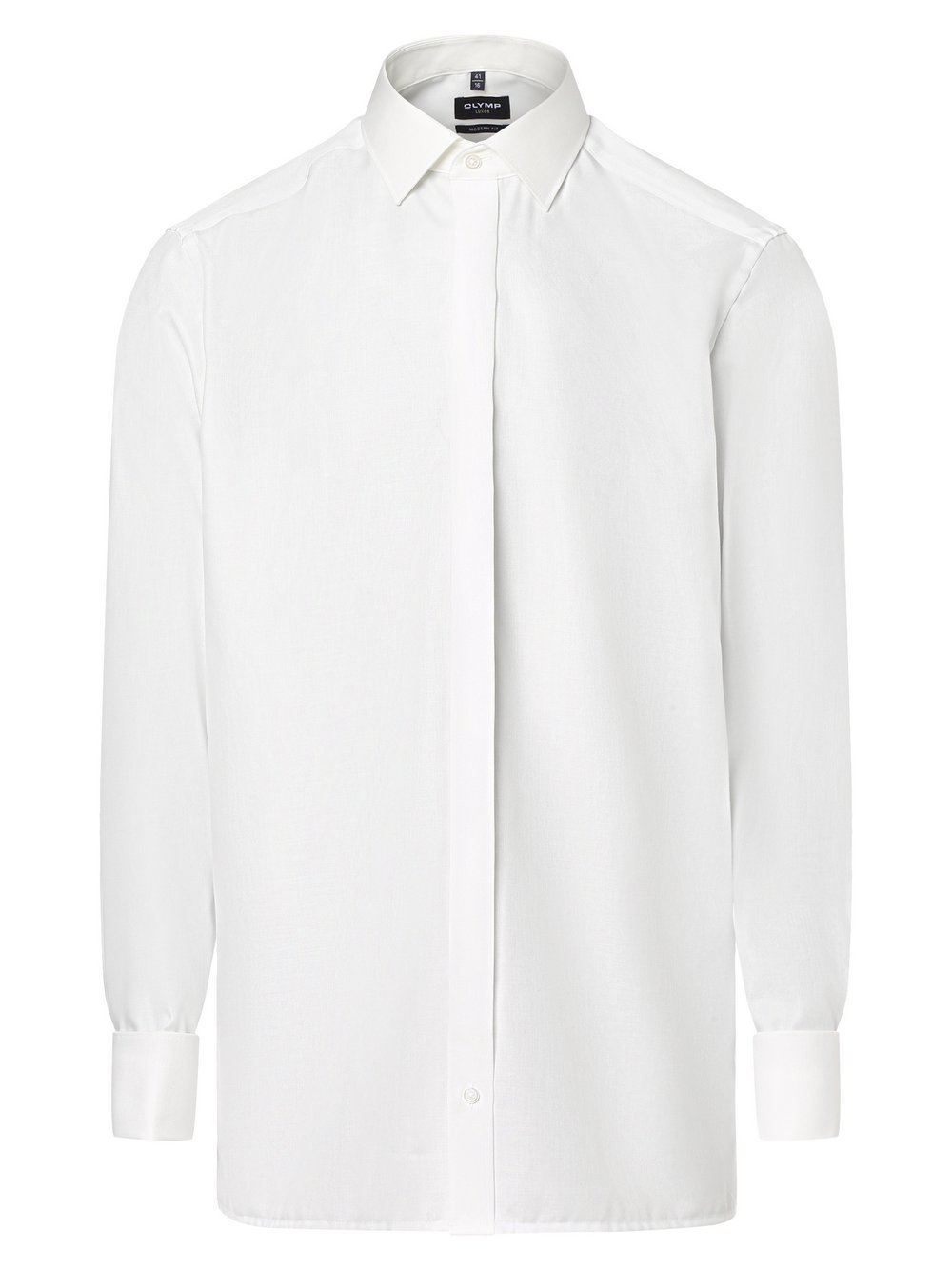 OLYMP Luxor modern fit Hemd Herren Baumwolle Kentkragen