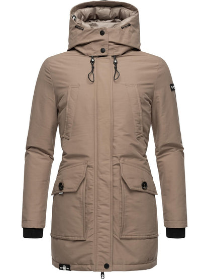 Navahoo Winterjacke Damen Baumwolle