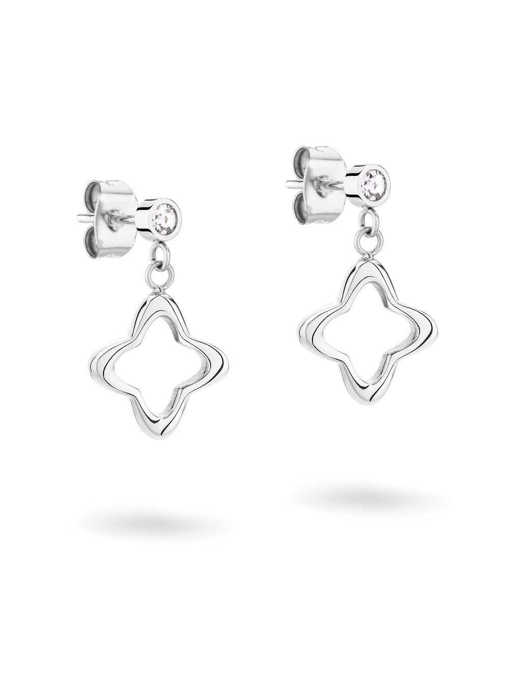 Apple of Eden Ohrringe Damen Edelstahl roségold