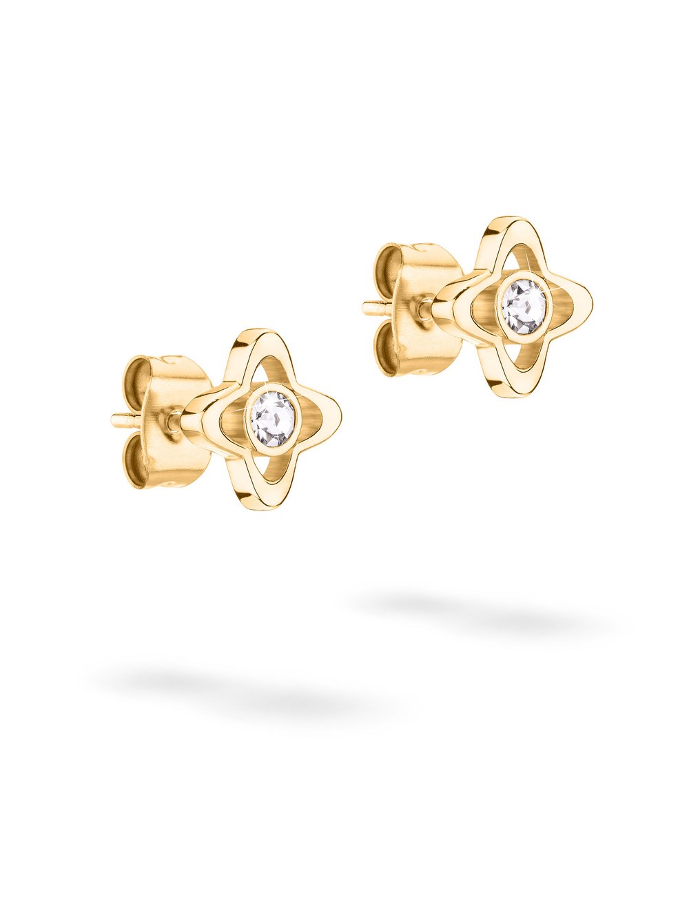 Apple of Eden Ohrringe Damen Edelstahl roségold