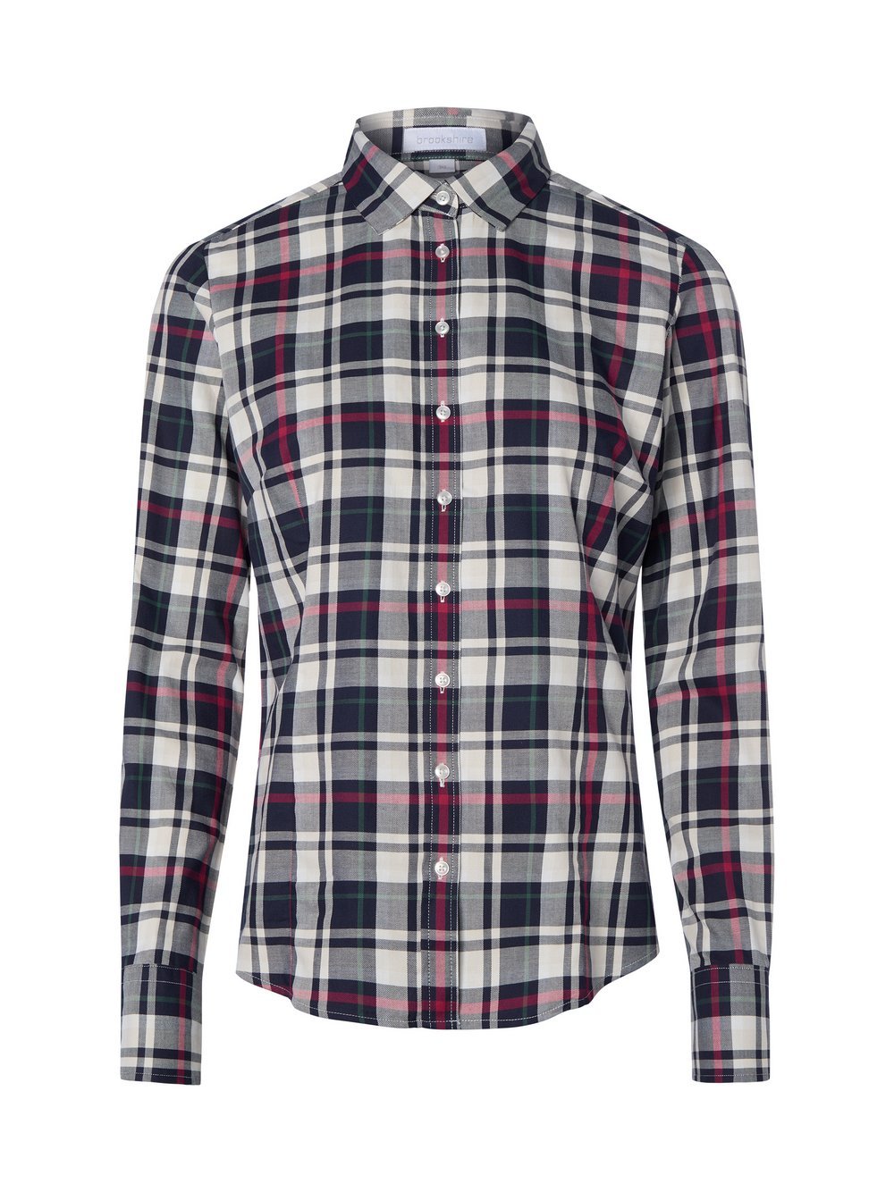 brookshire Bluse Damen Baumwolle strukturiert