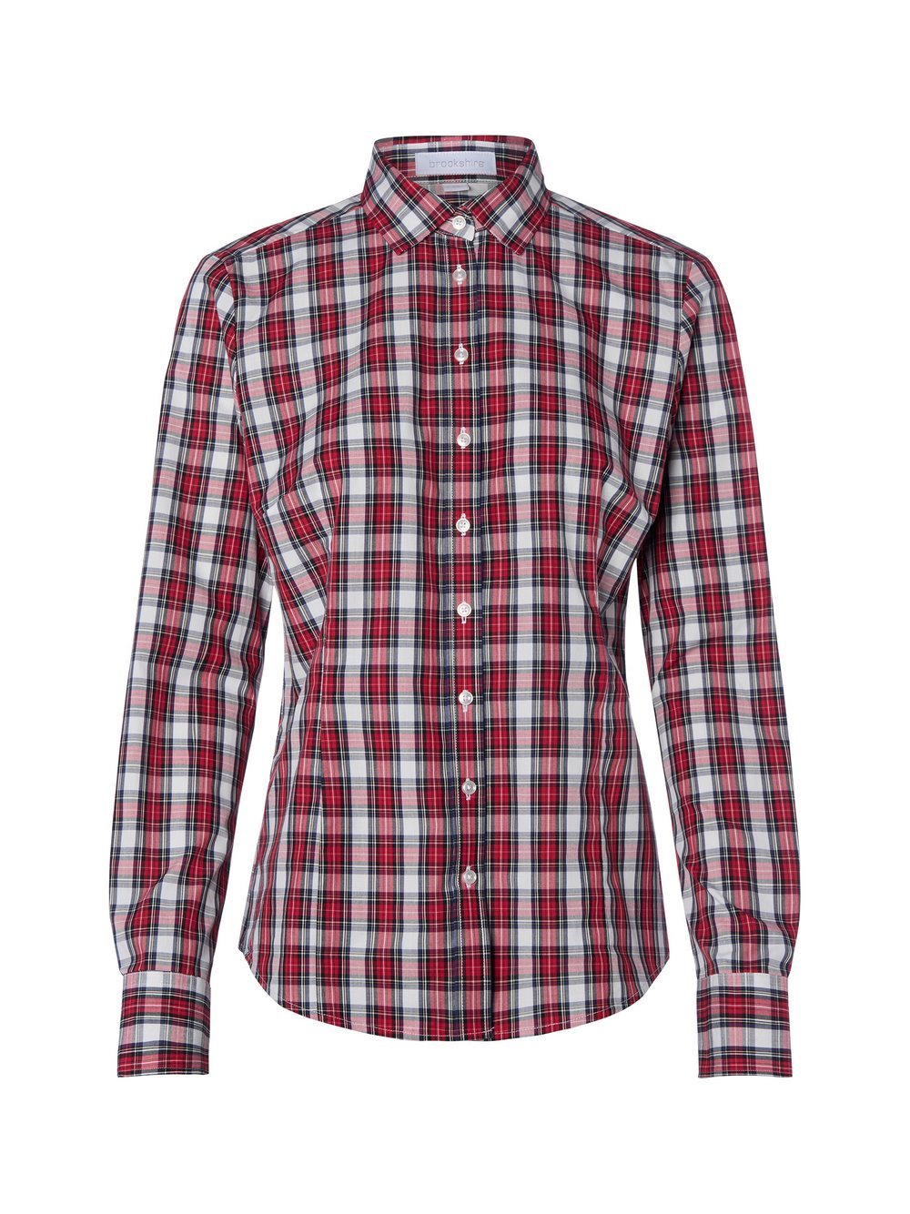 brookshire Bluse Damen Baumwolle strukturiert