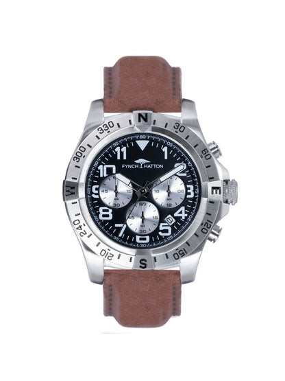 Fynch-Hatton Armbanduhr Herren Edelstahl