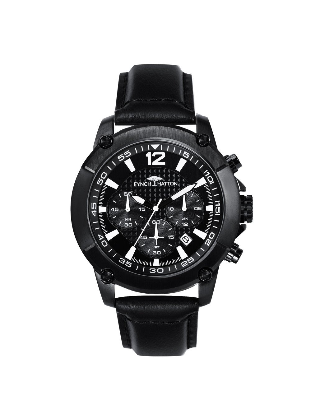 Fynch-Hatton Armbanduhr Herren Edelstahl