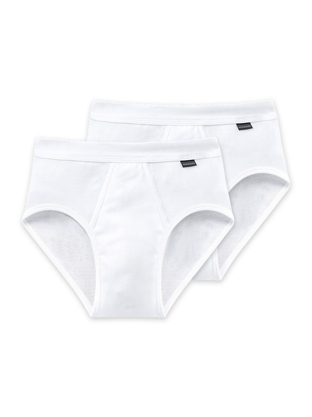Schiesser Slip 2er Pack Herren Baumwolle